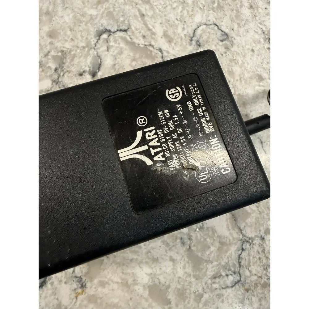 Official Genuine Atari 5V Power Supply Adapter Model Number CO61982
